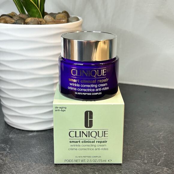 NEW Clinique Smart Clinical‎ Repair Wrinkle Correcting Cream 2.5 oz - Picture 1 of 8